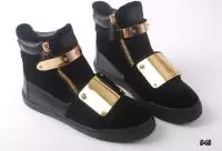 zanotti 2019U haut dessus femmes occasionnel belles promotions or noir